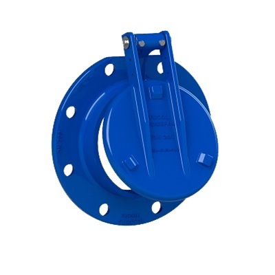 Guss Froschklappe NW200, einseitig Flansch 