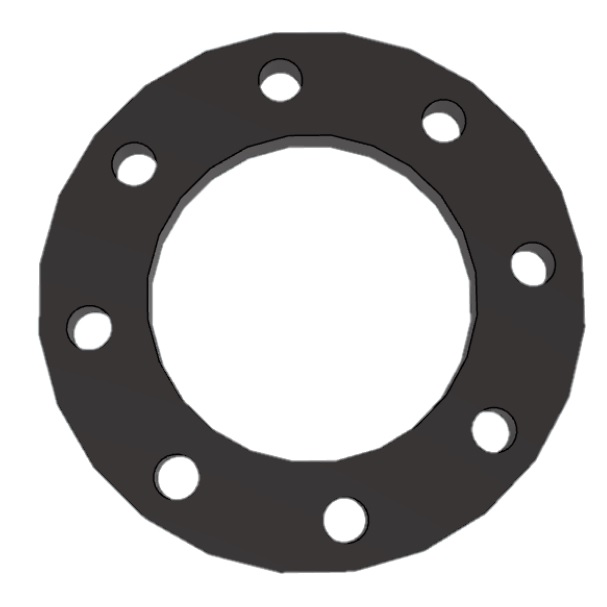 Loseflansch PP mit Stahleinlage Ø 125 mm