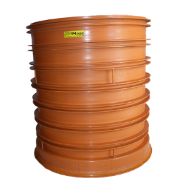 PP, "Rehau", Schacht, NW 800, Schlammsammler