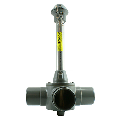 Dreiweghahn "grau" 3 x Spitzende NW 110