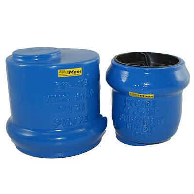 Guss, EXKS / Endkappe mit Muffe, NW 160