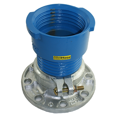 Flanschaufsatz, "Moos", Spezial EXTRA KURZ, OHNE Deckel und Dichtung