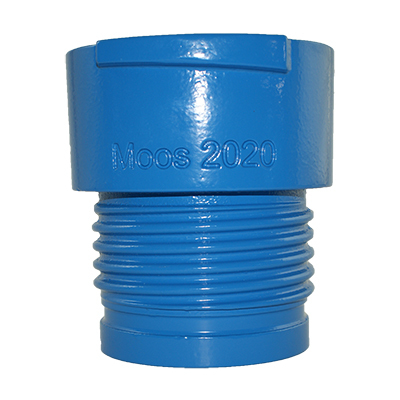 Standrohr Spezial Bajonet/Schnurrgewinde innen auf Nutkupplung Ø114.3 mm