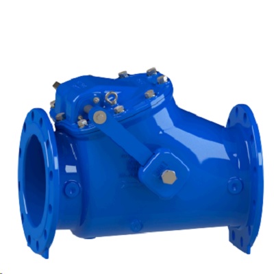 Rückschlagklappe NW100 mit Gewicht / WEICH Dichtend / Typ FUC