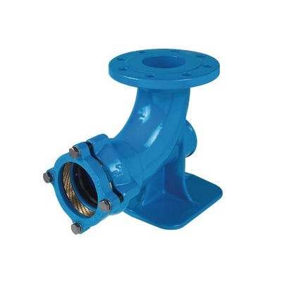 Hawle Klemmsystem 7300 Endfusskrümmer