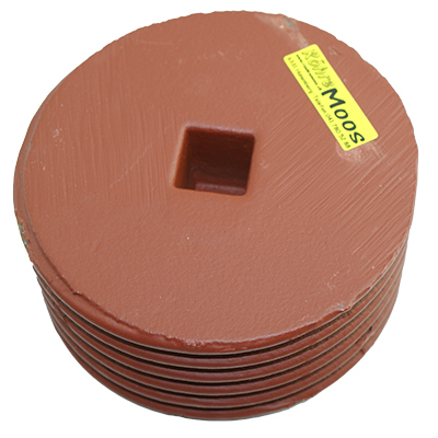 Hydrantendeckel Guss "Moos"