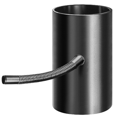 Fundamentrohr für Kandelaber, AD = 92 mm, NW 80