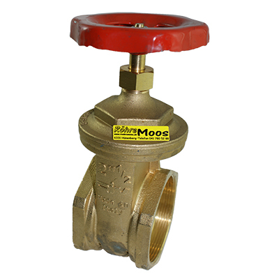 Messing RIV Handradschieber 3" i.G. / i.G.