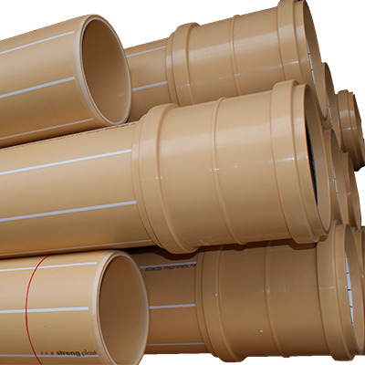 PP Kanalrohr, gemufft, SN4, SDR33 Ø 125