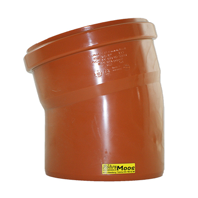 PVC, Bogen, Ø 500 / 15°