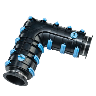 Fernwärme DUO PLUS Isolationsmuffe L-Form, Ø 142 mm