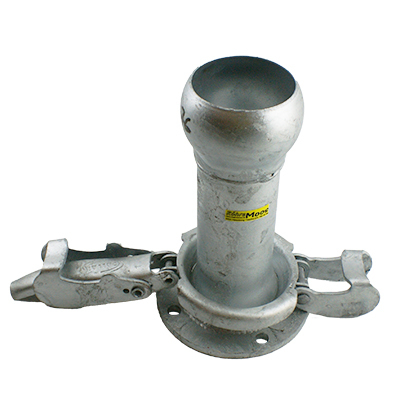 Übergang Flansch 150 rund