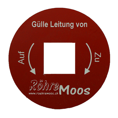 Rondelle zu Schieber Ø 80 mm