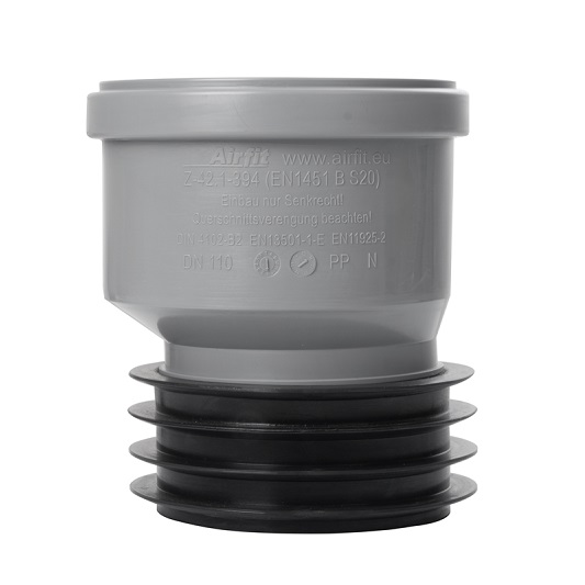 Innen/Muffen-Adapter, DN 100 Exentrisch