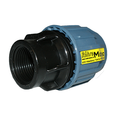 Verschraubung, Gerade, 110 x 3" i.G.