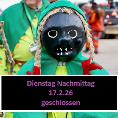 Dienstag Nachmittag 17. Februar 26