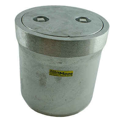 Spülstutzen ALU Ø 160 mm