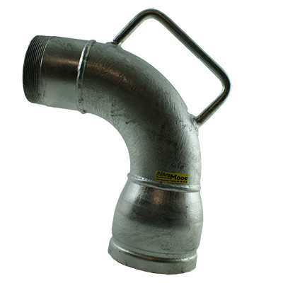 Auslaufbogen, "RöMo" Oberteil mit 3" a.G