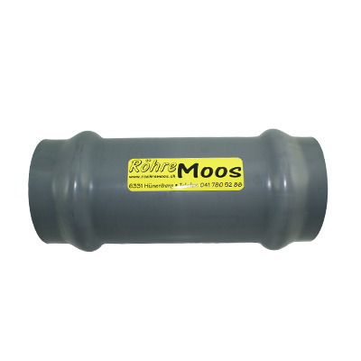 PVC, Druckrohr, Ü-Muffe, Ø 140 x 6.7 mm