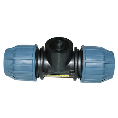 Verschraubung, T-Stück, 25 x 1/2" i.G. x 25