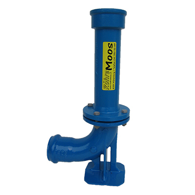 Endhydrant mit Flansch komplett MIT Deckel