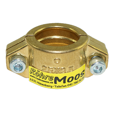 Messing Halbschalen, zu Schlauch NW 19 (3/4")