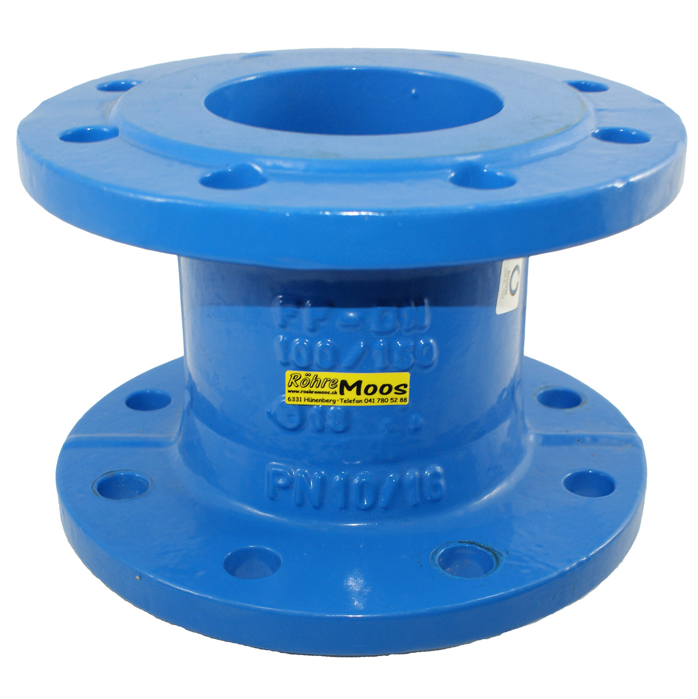 Flanschrohr NW 100, l = 30 cm