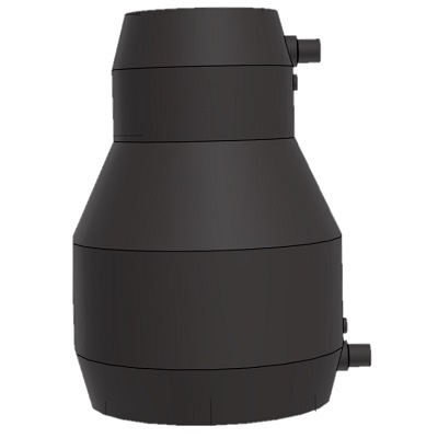 PE Elektro Schweiss-Reduktion PN16 Ø 160 / 110 mm