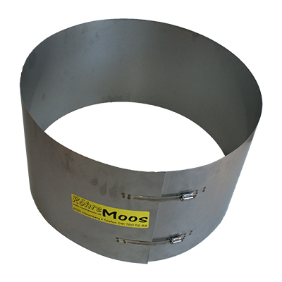 Adapter zu AWAschacht, Chromstahl-Ring (passt zu Brunnstuben-Schacht)