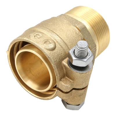 Fernwärme Verschraubung Ø 40 x 3.7 mm 1 1/4" a.G.