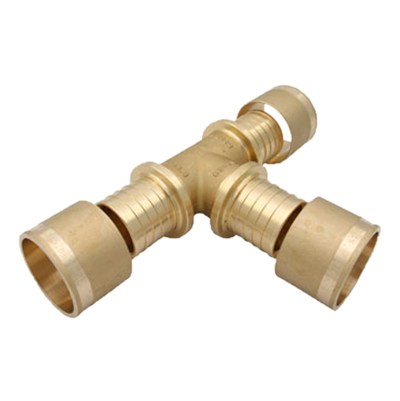 Fernwärme Pressverbinder T-Stück Ø 63 - 32 - 63 mm