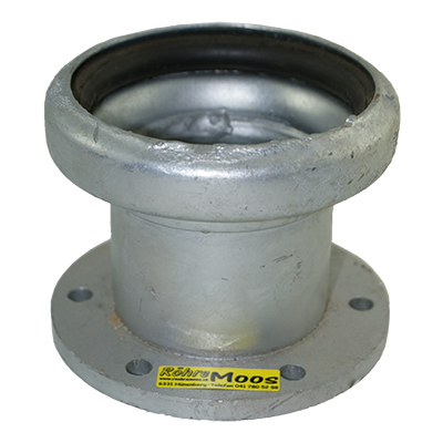 Übergang Flansch 150 rund