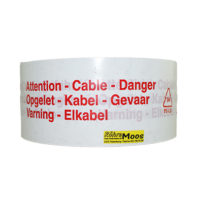 Warnband, "Achtung Leitung / Kabel"