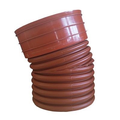 PP Wellrohr, SN8, Bogen, NW 300 / 15°