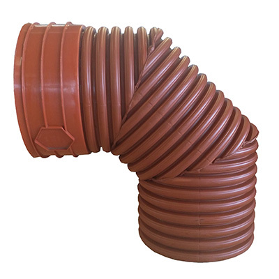 PP Wellrohr, SN8, Bogen, NW 350 / 90°