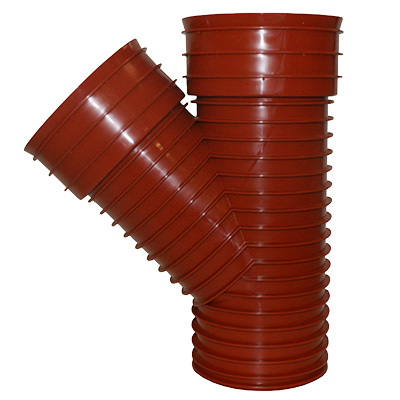 PP Wellrohr, SN8, Abzweiger, NW 250 / 250    45°