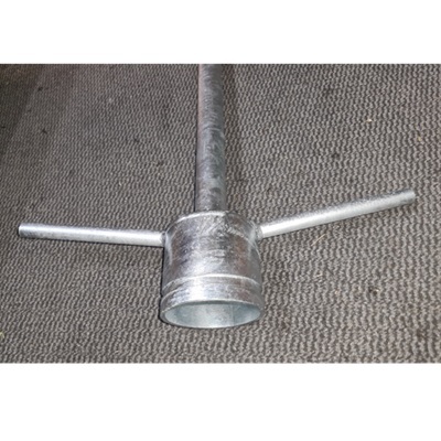 Schweissteil verzinkt, Adapter 1 1/4" a.G auf Nutkupplung 114