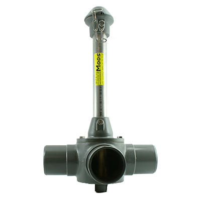 Dreiweghahn "grau" 3 x Spitzende NW 110