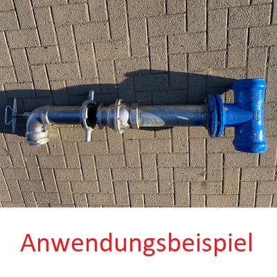 Bewässerungs Hydranten Kopf 4" ALU 15 bar mit 4" i.G.