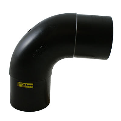 PE, Bogen, PN10, Ø 180 mm, 90°