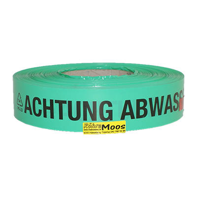 Warnband, "Abwasserleitung"