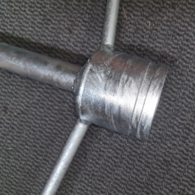 Schweissteil verzinkt, Adapter 1 1/4" a.G auf Nutkupplung 114