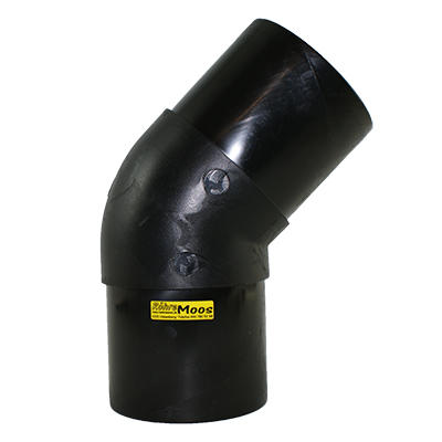 PE, Winkel, PN16, Ø 160 mm, 45°