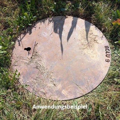 Schachtdeckel zu Bewässerung mit Handgriff zu NW600 / ADØ 780mm